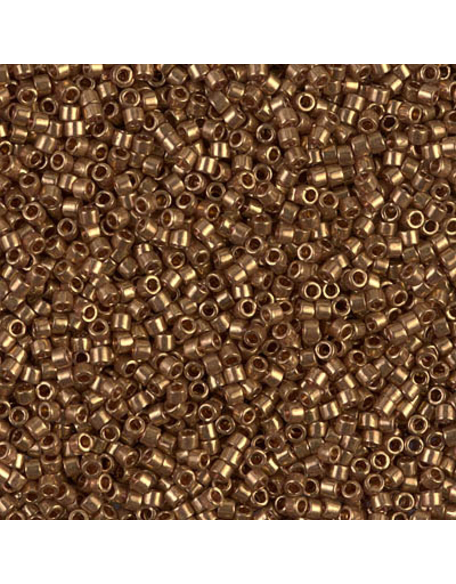 Miyuki db115 11 Delica 3.5g Light Topaz Gold Brown Lustre