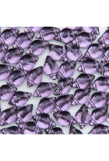 Matubo Gemduo 2 Hole 8x5mm   Backlit  Tanzanite  x40