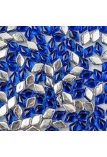 Matubo Gemduo 2 Hole 8x5mm  Backlit  Sapphire   x40
