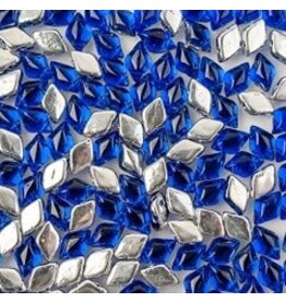 Matubo Gemduo 2 Hole 8x5mm  Backlit  Sapphire   x40