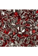 Matubo Gemduo 2 Hole 8x5mm   Backlit   Ruby   x40