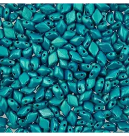 Matubo Gemduo 2 Hole 8x5mm   Azure  Blue  Metallic  Matte   x40