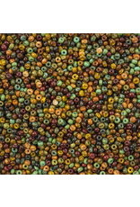 Czech 202344 8  Seed  Opaque  Travertine  Mix