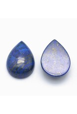 25x17mm Lapis Lazuli  Drop   x1