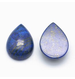 25x17mm Lapis Lazuli  Drop   x1