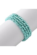 2mm Round Green Metallic  x185