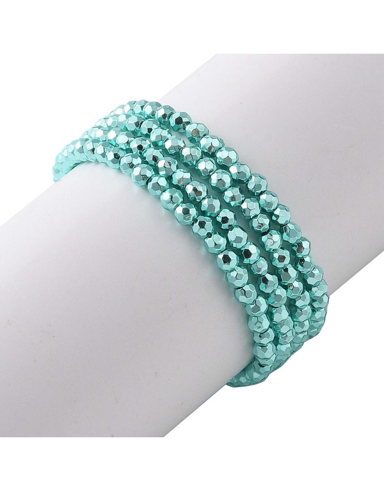 2mm Round Green Metallic  x185