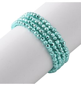 2mm Round Green Metallic  x185