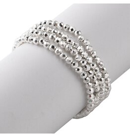 2mm Round Silver Metallic  x185