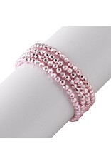 2mm Round Pink Metallic  x185