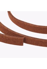 Faux  Suede 5mm Sienna Brown  x5m