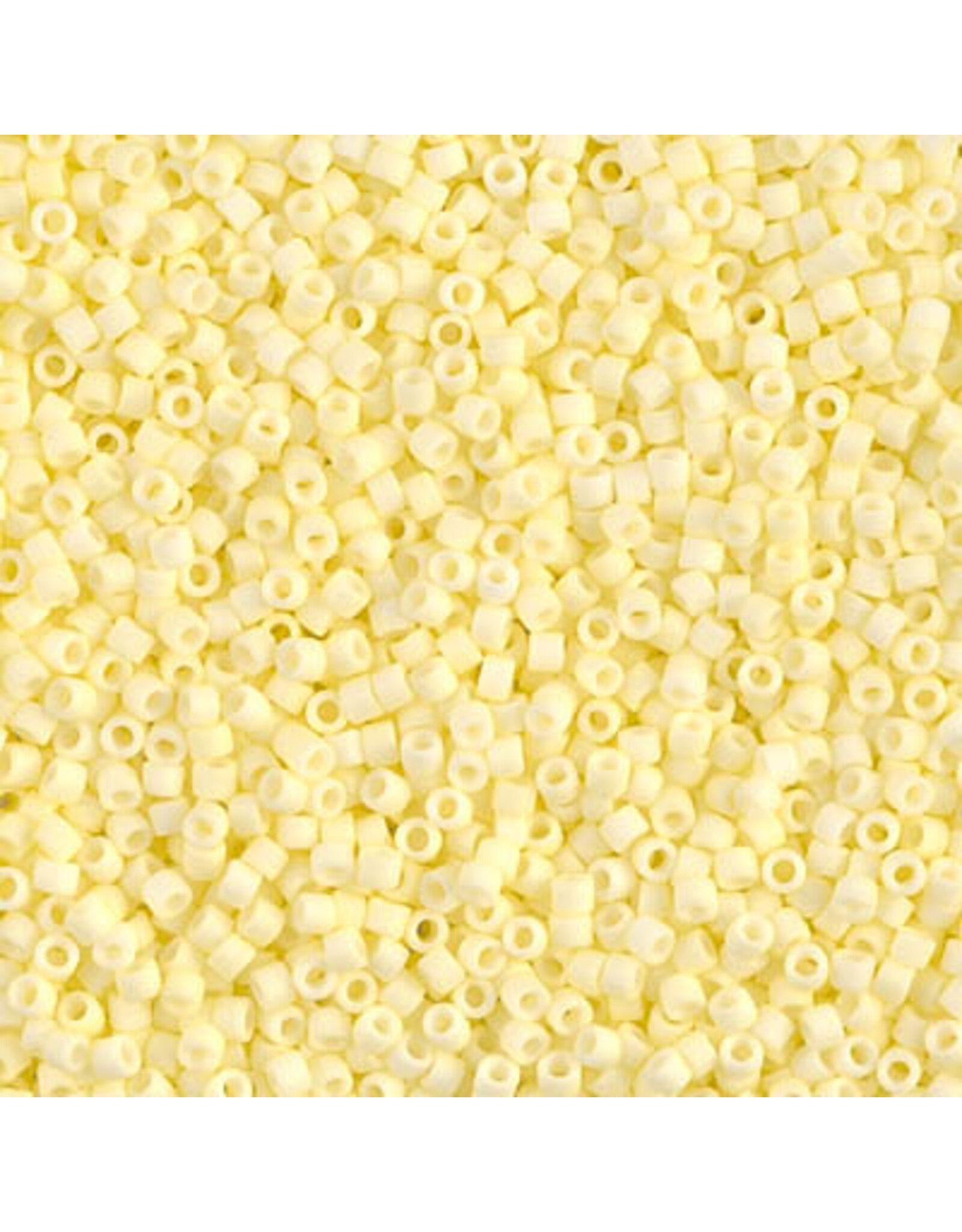 Miyuki db1511 11 Delica Pale Yellow  Matte