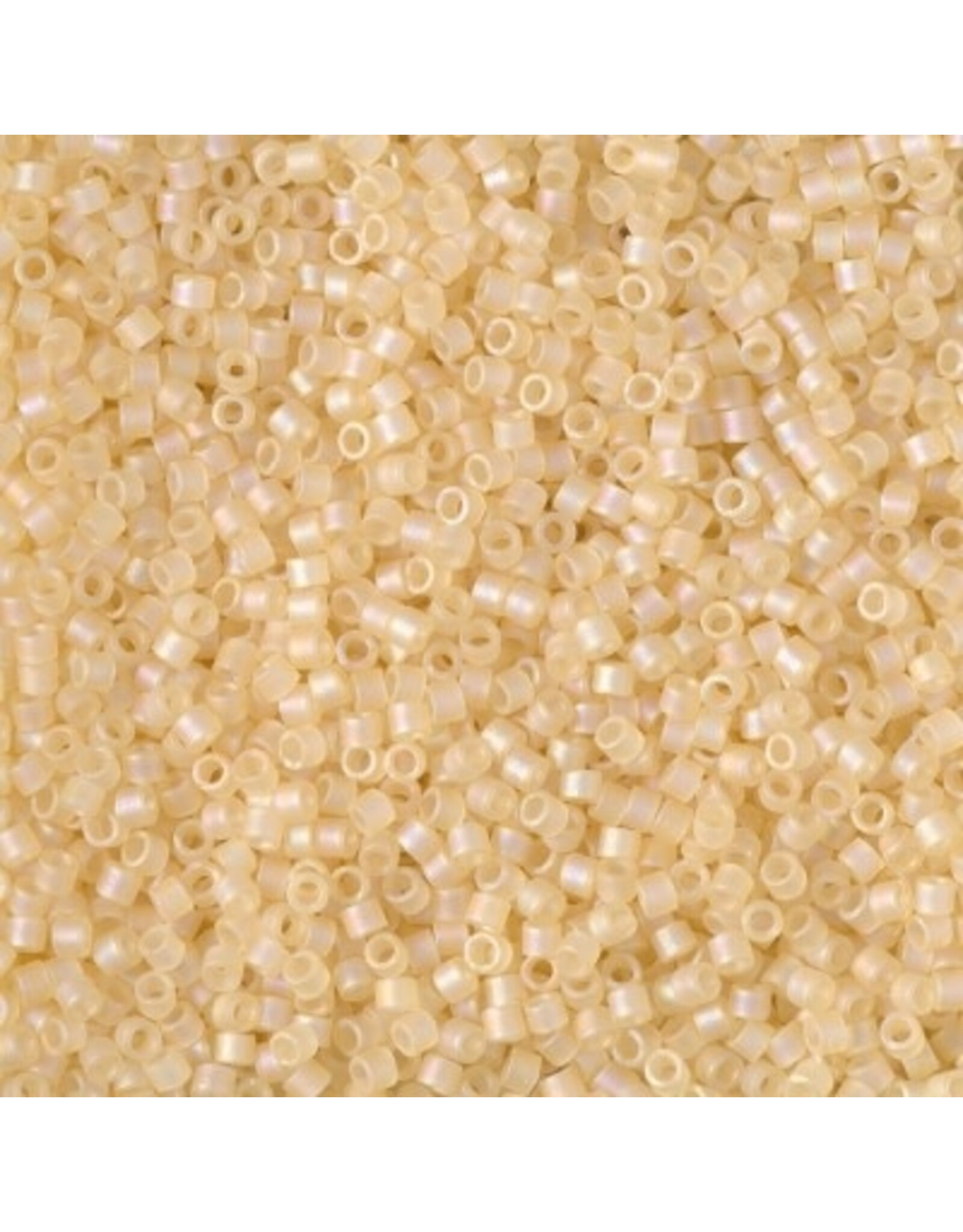 Miyuki db1287 11 Delica Light Topaz Lustre  Matte