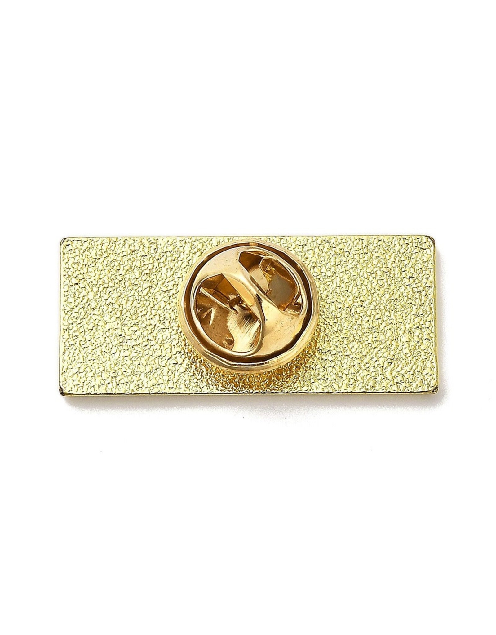 "I have no idea what I am doing" Lapel Pin  29x18mm   x1