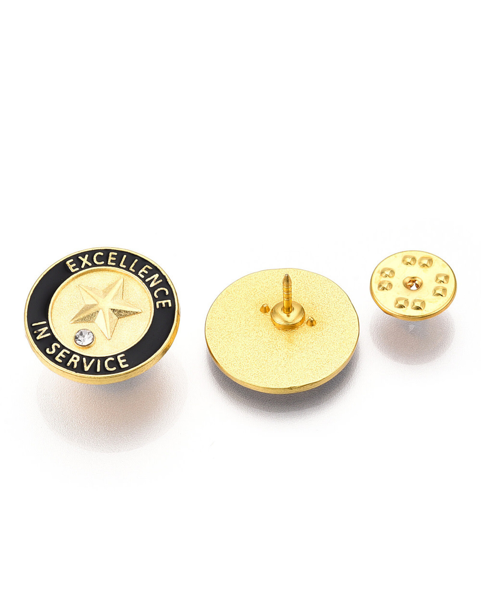 Excellence in Service Lapel Pin  20mm   x1