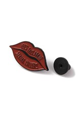 Let's Talk About Serial Killers Lapel Pin  16x30mm   x1