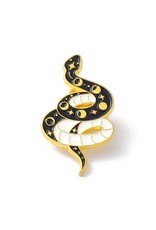 Snake Moon Phase Lapel Pin  32x18mm   x1