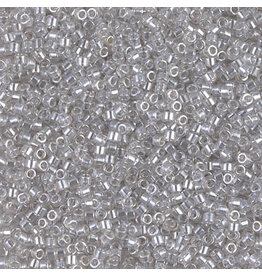Miyuki db1477 11 Delica  Transparent Light Grey Lustre