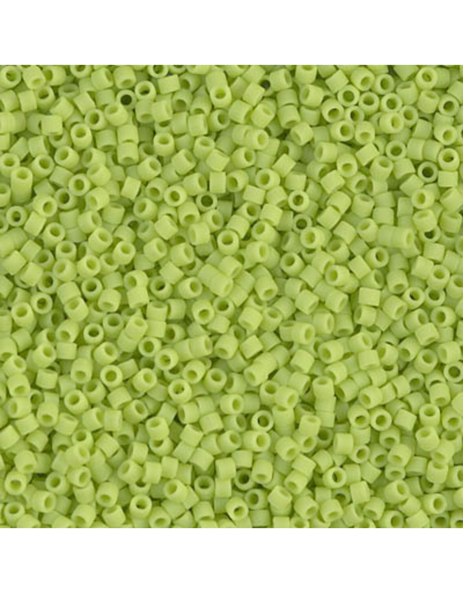 Miyuki db763 11 Delica  Opaque Light Green Matte