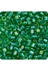 Miyuki db152  11 Delica  Transparent Green AB