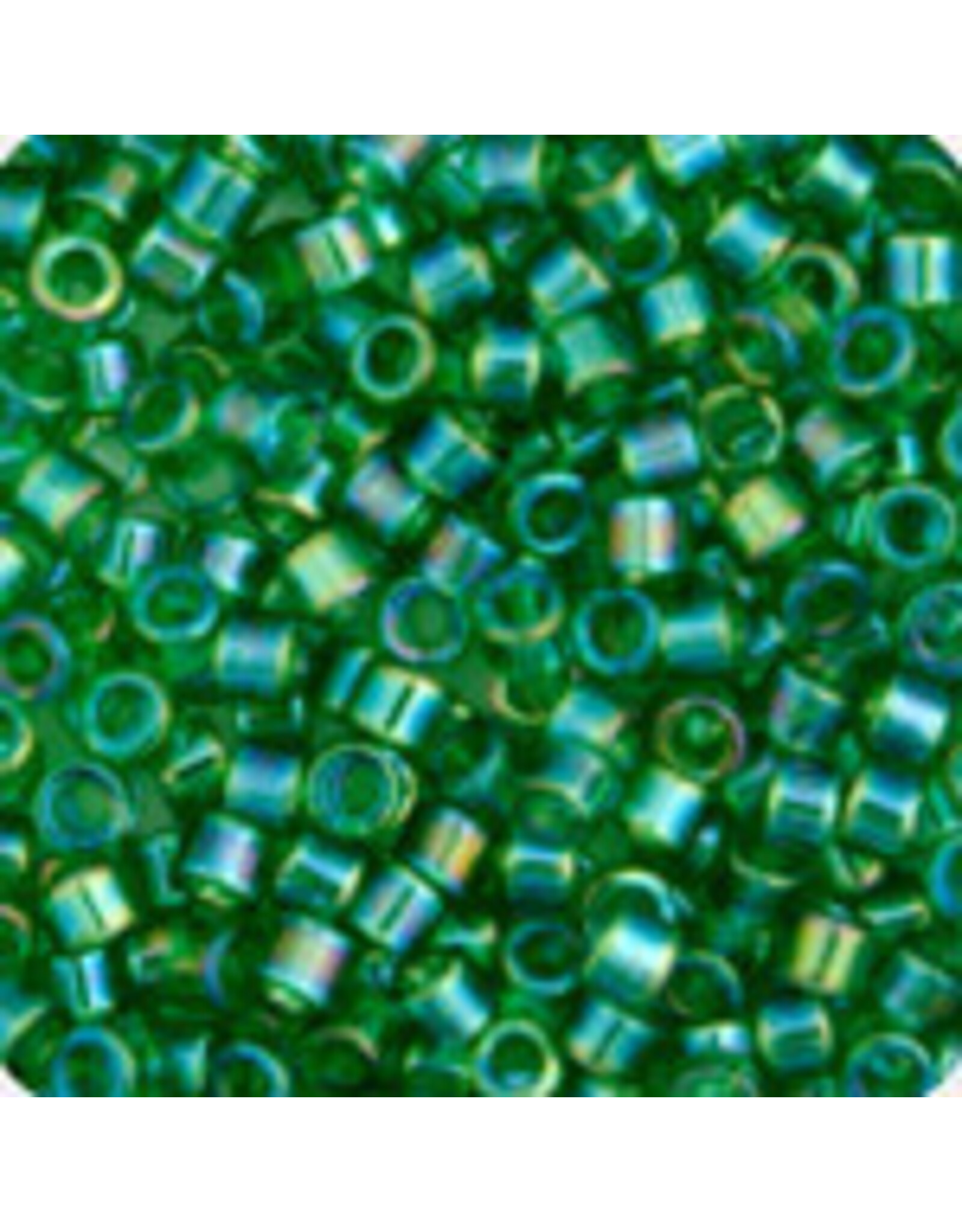 Miyuki db152  11 Delica  Transparent Green AB