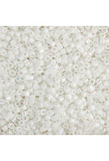 Miyuki db202 11 Delica  Opaque White Pearl AB