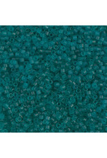 Miyuki db1268 11 Delica Transparent Teal Matte