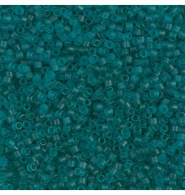 Miyuki db1268 11 Delica Transparent Teal Matte