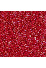 Miyuki db214 11 Delica  Opaque Red AB