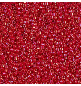 Miyuki db214 11 Delica  Opaque Red AB