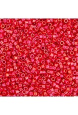 Miyuki db214 11 Delica  Opaque Red AB