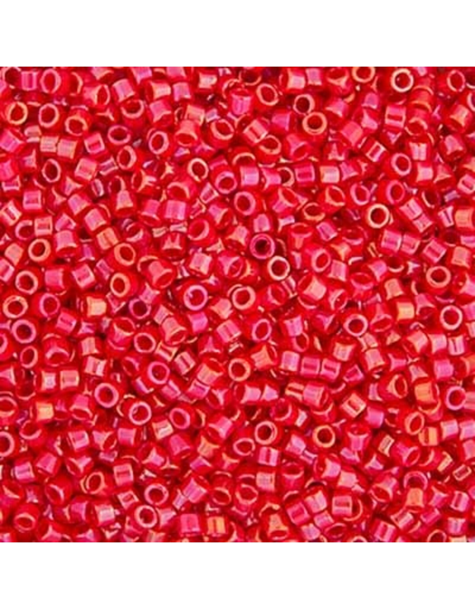 Miyuki db214 11 Delica  Opaque Red AB