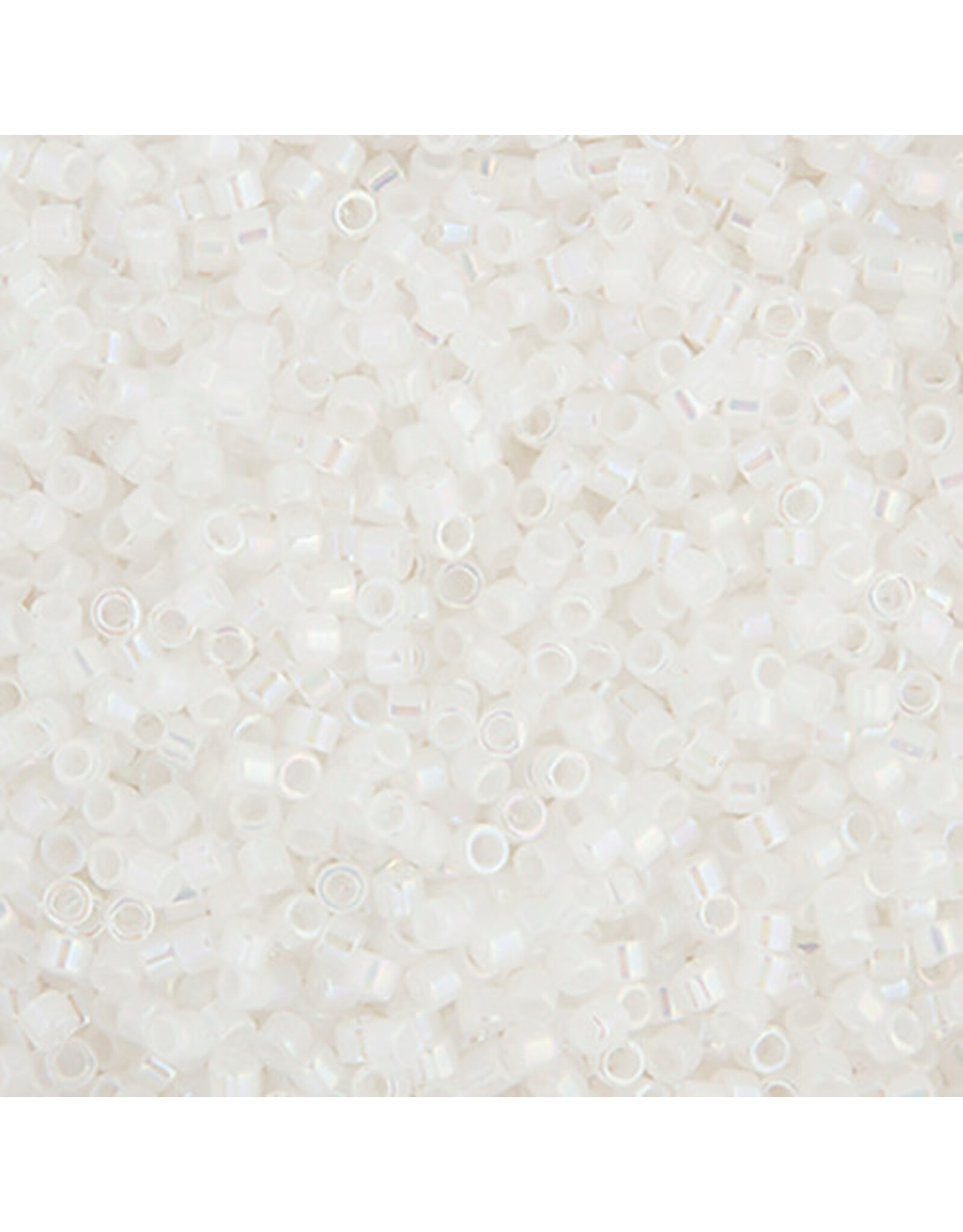 Miyuki db222 11 Delica  White Opal AB
