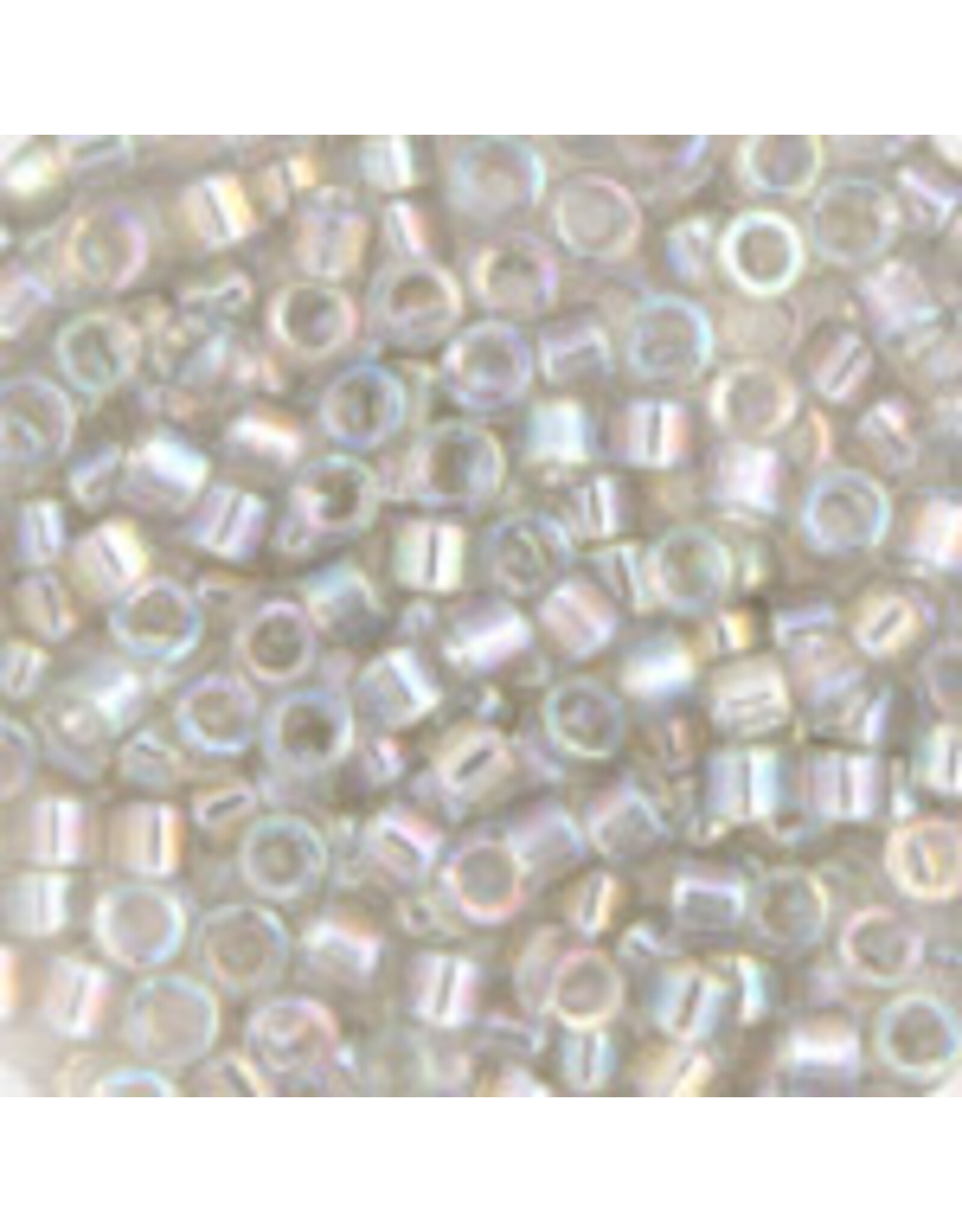 Miyuki db1251 11 Delica  Transparent Grey Mist AB