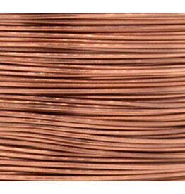 21g  Half Round Antique Copper Brown 7y