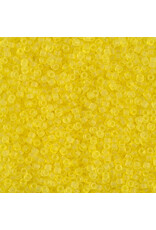 Miyuki db743 11 Delica Transparent Yellow Matte