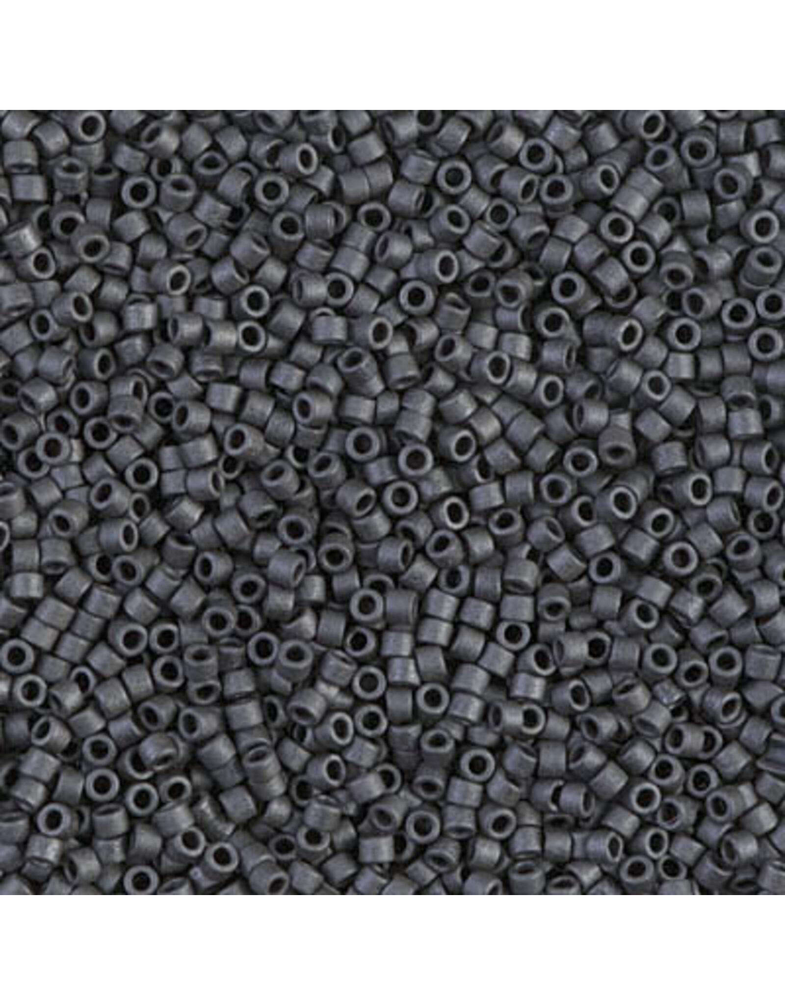 Miyuki db306 11 Delica Dark Grey Matte Metallic