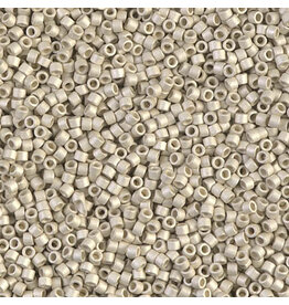Miyuki db335 11 Delica Silver Metallic Matte