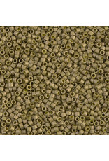 Miyuki db371 11 Delica Golden Olive Metallic Matte