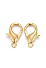 Lobster Clasp 16mm Gold  x25 NF