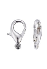 Lobster Clasp 16mm Silver  x25