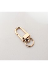 Lanyard Swivel Clasp 33mm Light Gold