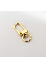 Lanyard Swivel Clasp 33mm Gold