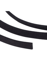 Faux  Suede 5mm Black  x5m