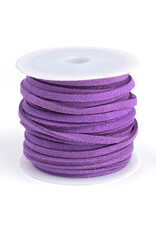 Faux  Suede 3mm Purple  x5m