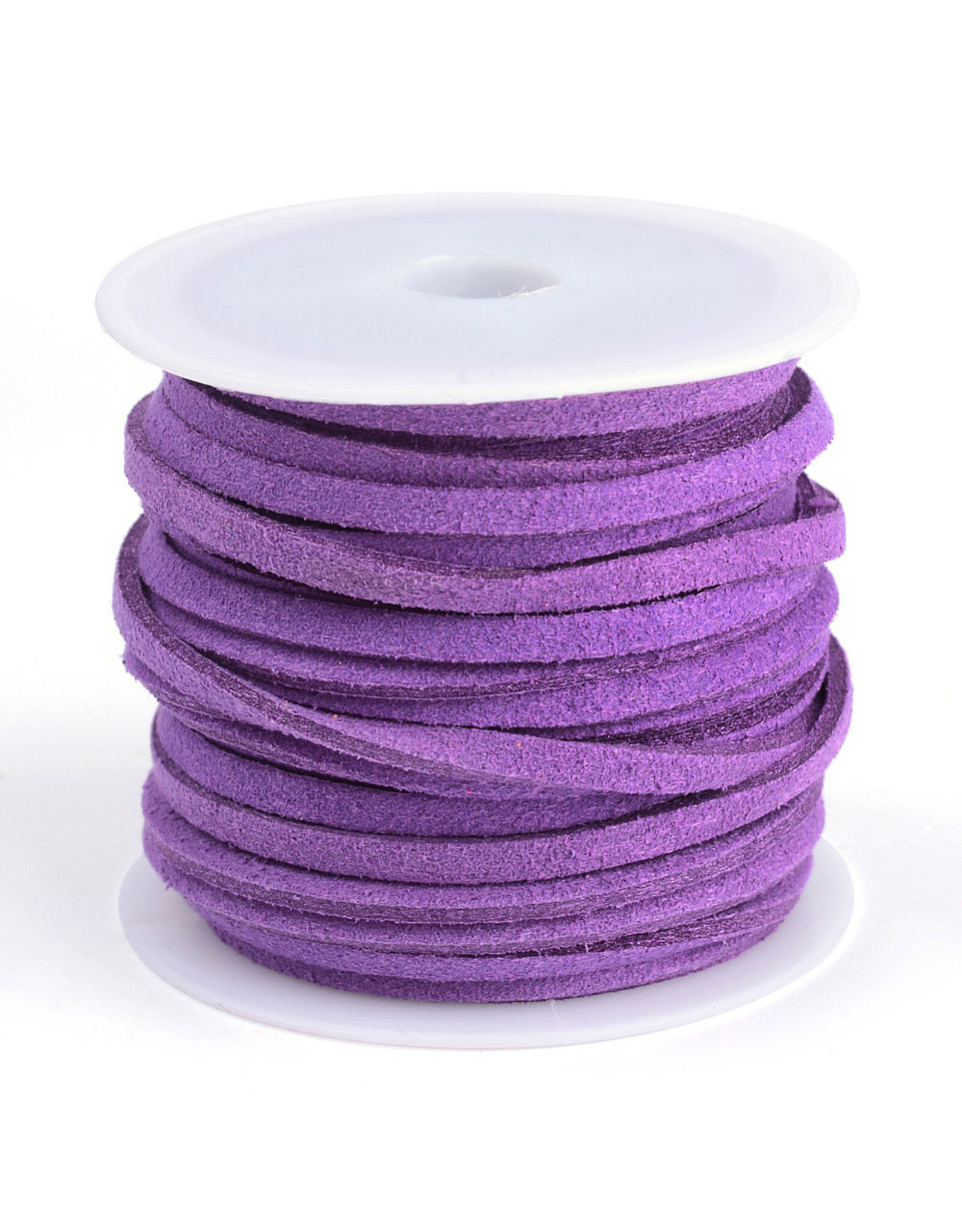 Faux  Suede 3mm Purple  x5m
