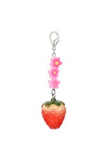 Strawberry Zipper Pull   80mm  x1