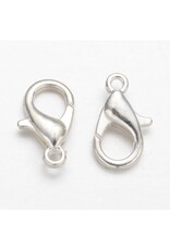 Lobster Clasp 18mm Silver x25 NF
