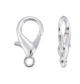 Lobster Clasp 21mm Silver x25