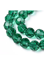 8mm Round Green  x65